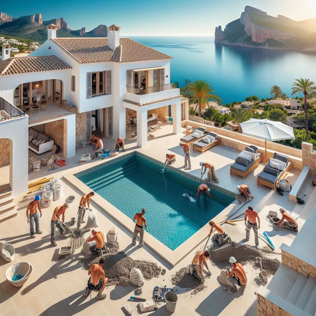 construcción piscinas públicas Mallorca